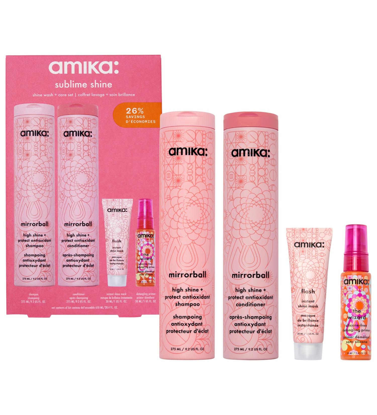 Shop amika Sublime Shine Wash + Care Hair Set Online - Best Price & International Shipping - Buy Online on SooperMarket.com