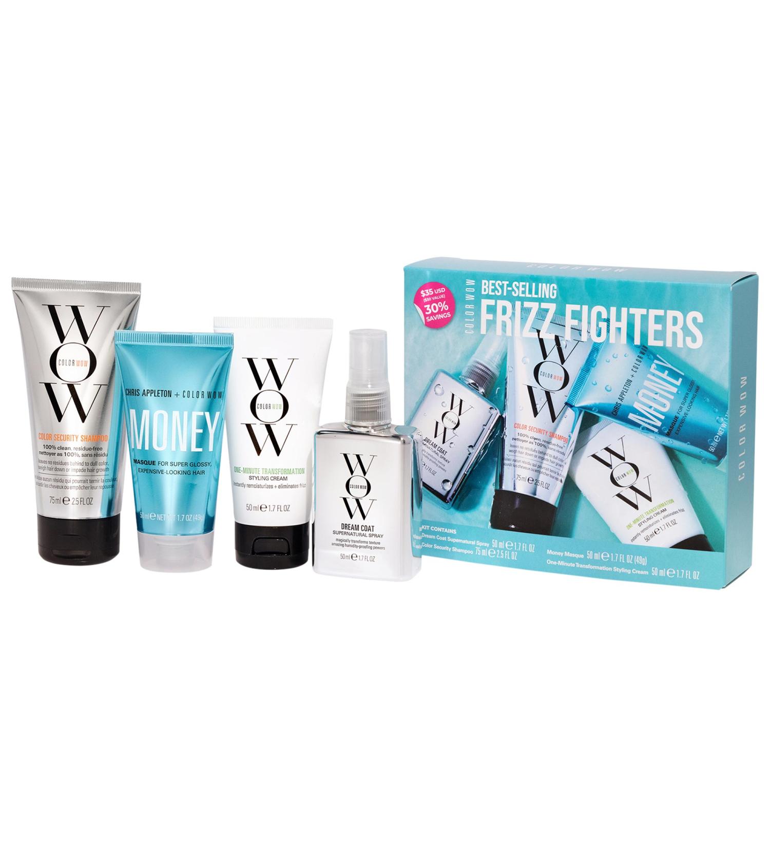 COLOR WOW Best-Selling Frizz Fighters Hair Value Set
