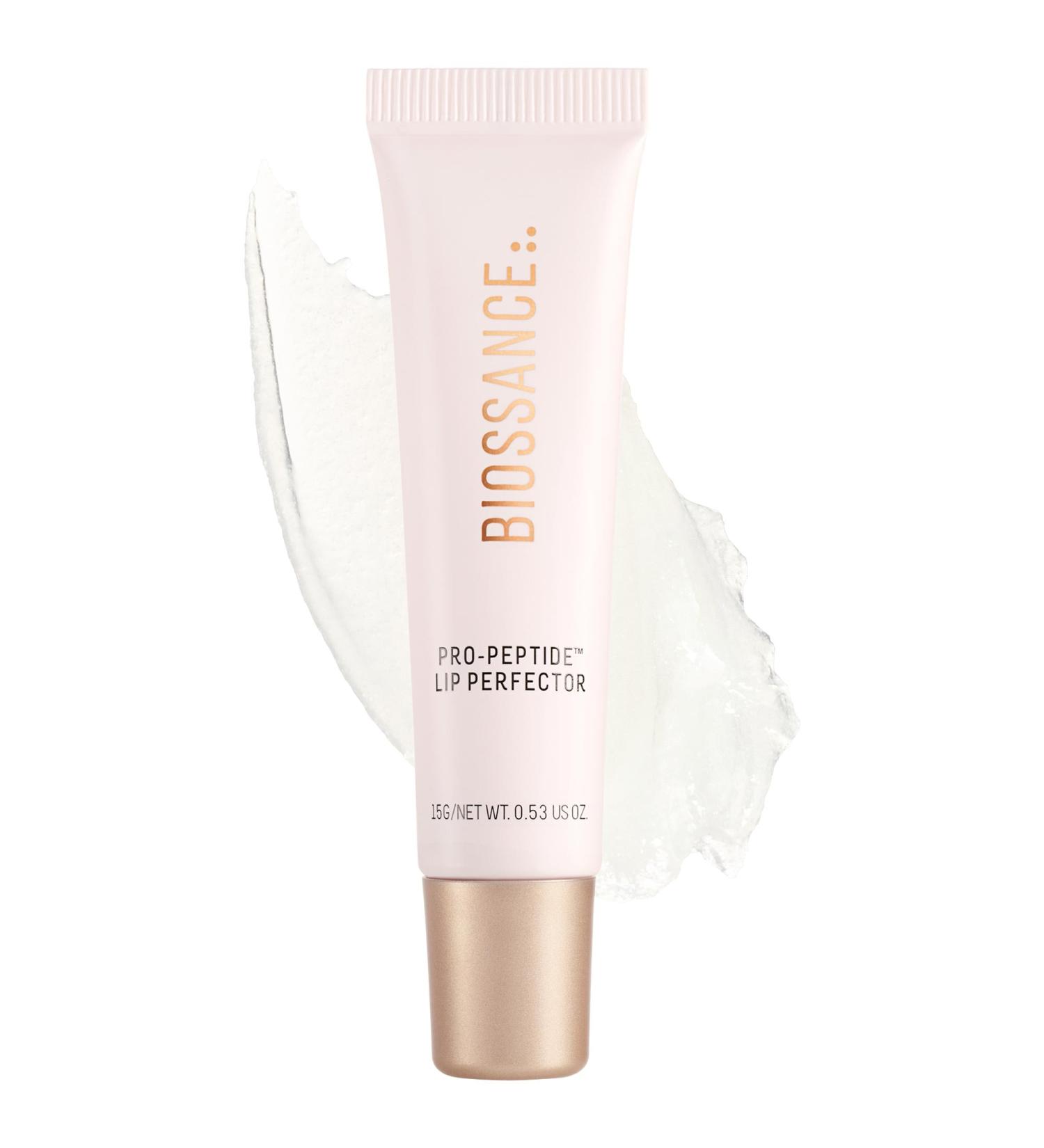 Shop Biossance Pro-Peptide Hydrating Lip Perfector Balm with Hyaluronic Acid - 0.5 oz / 15 g Online - Best Price & International Shipping - Buy Online on SooperMarket.com