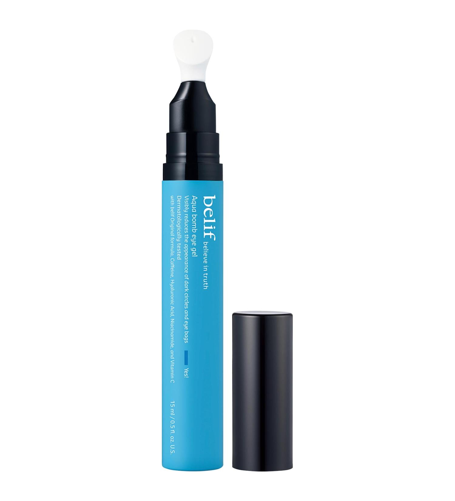 Shop belif Aqua Bomb Depuffing Eye Gel with Caffeine + Hyaluronic Acid - 0.5 oz / 15 ml Online - Best Price & International Shipping - Buy Online on SooperMarket.com