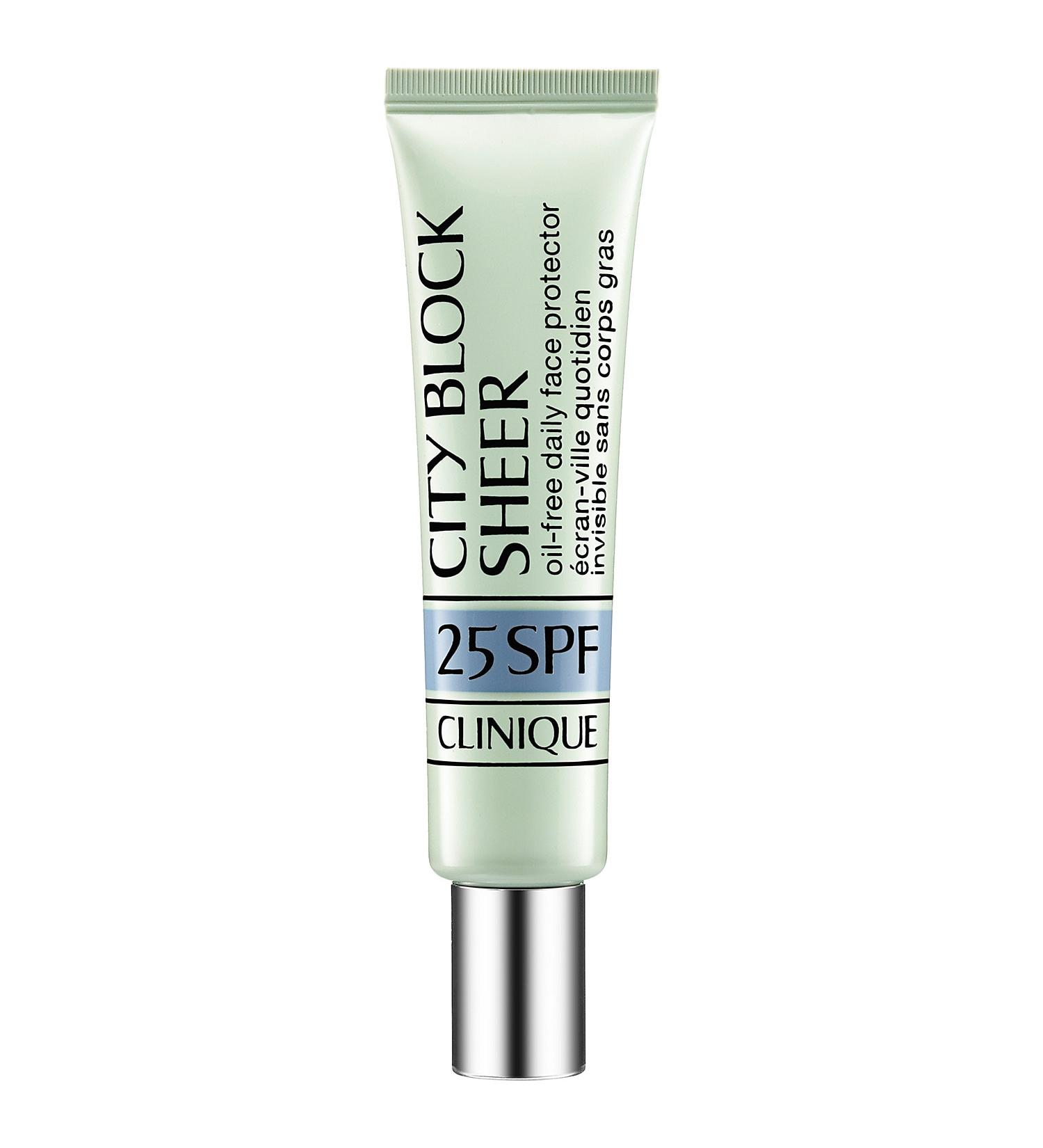 CLINIQUE City Block Sheer Oil-Free Daily Face Protector Broad Spectrum Sunscreen SPF 25 Primer - 1.4 oz/ 40 mL