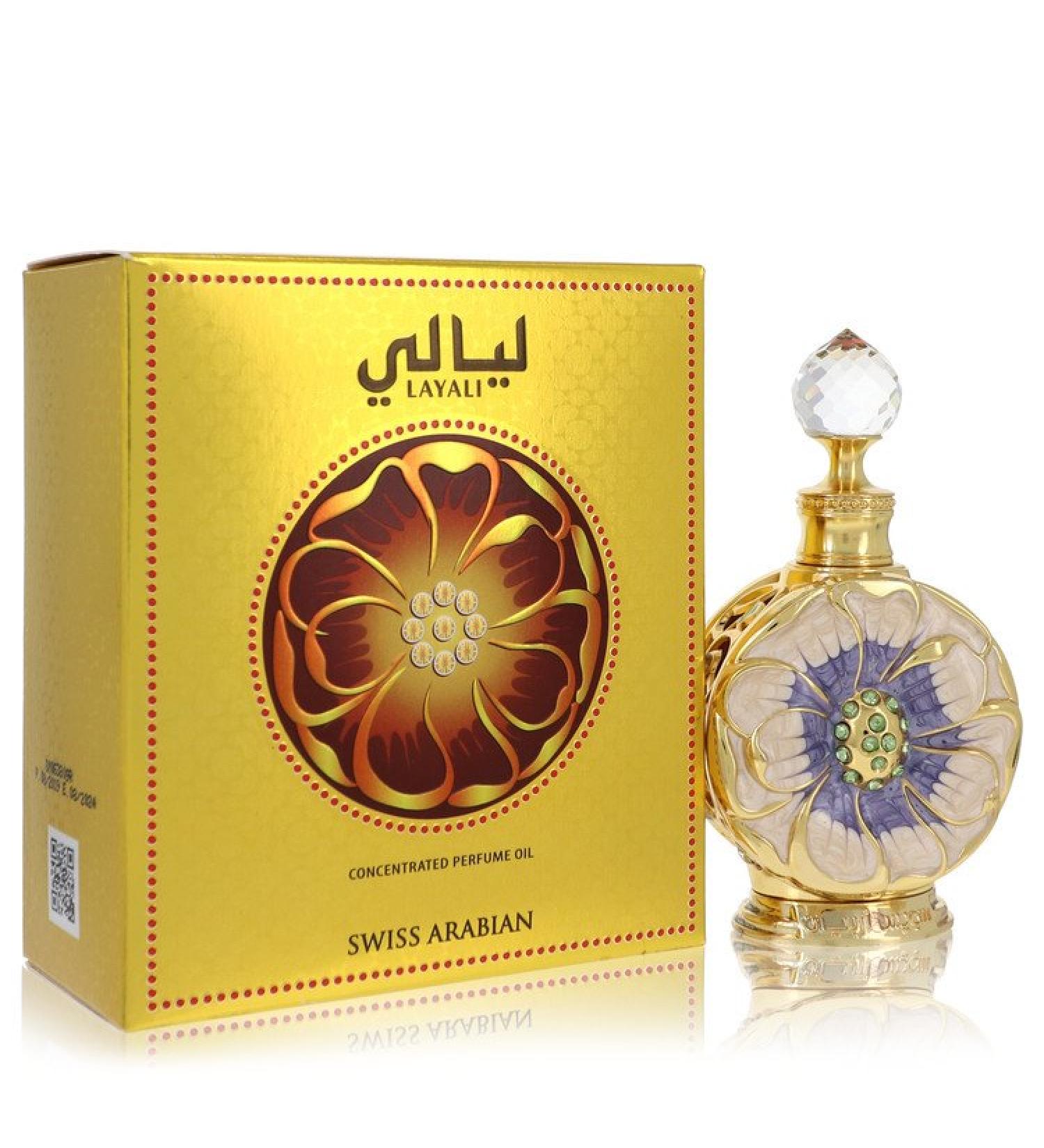 Swiss Arabian Layali by Swiss Arabian Concentrated Perfume Oil 0.5 oz for Women