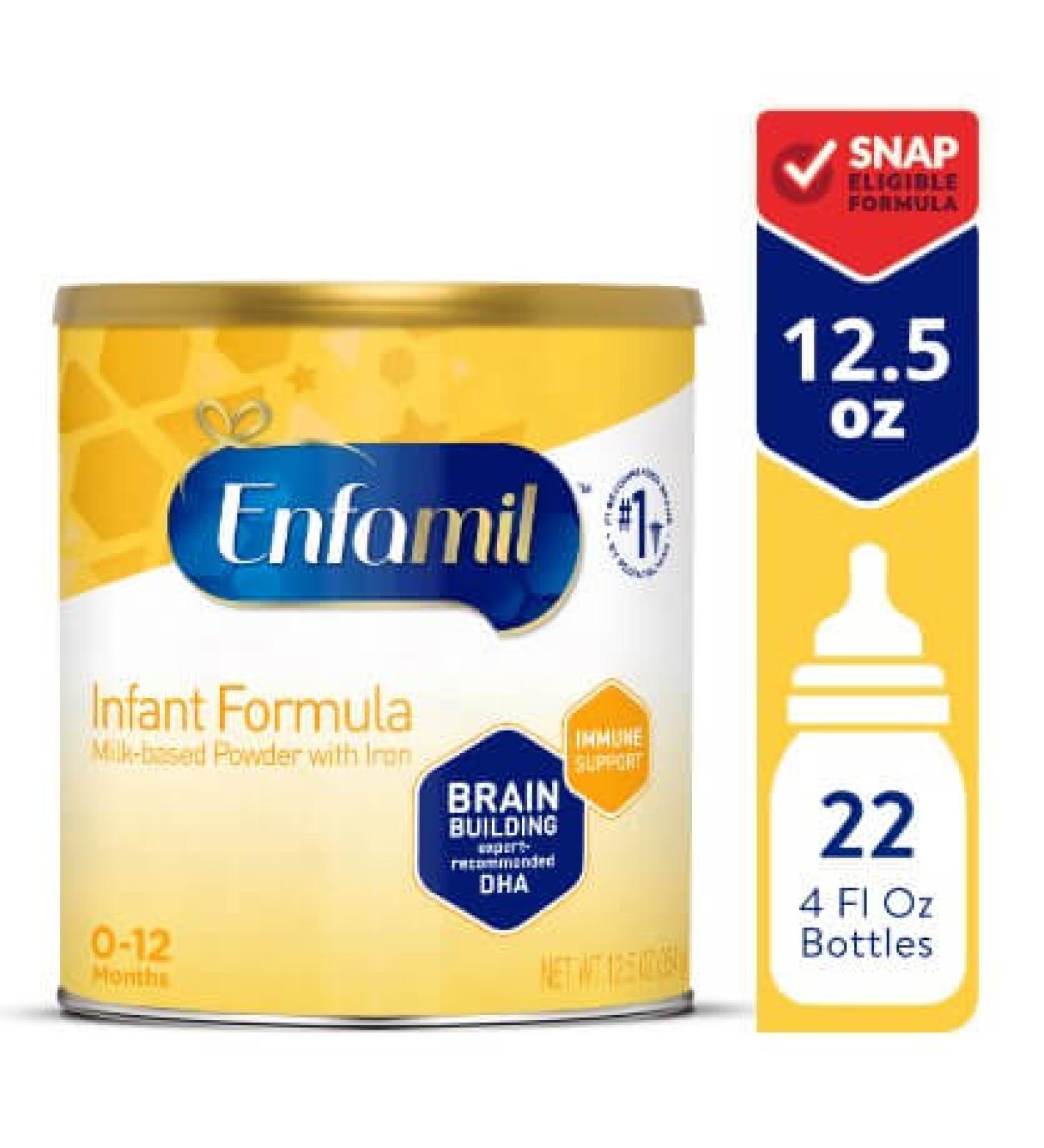 Enfamil Infant Formula Powder with Iron - 12.5 Oz | Buy Online Now - Buy Online on SooperMarket.com