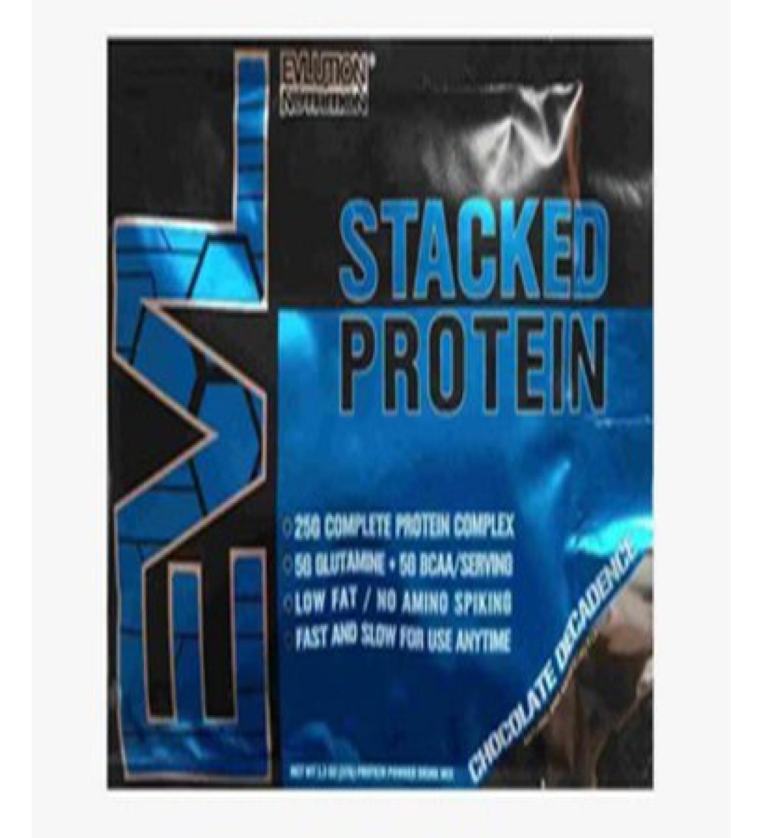 EVLution Nutrition Stacked Protein Sample - Chocolate - 37 Gram