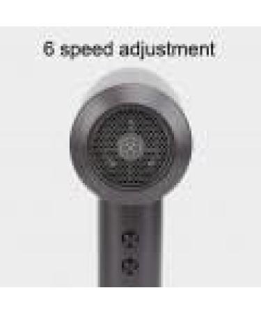 Compact Hair Dryer Travel Hair Dryer Portable Blow Dryer for Women Men Rechargeable Cordless Hairdryer 5000mAh 6 Speed Adjustment Fast Drying for Home Camping(Coffee) - Buy Online on SooperMarket.com