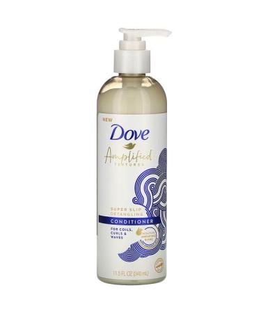 Dove Amplified Textures Super Slip Detangling Conditioner 11.5 fl oz (340 ml)