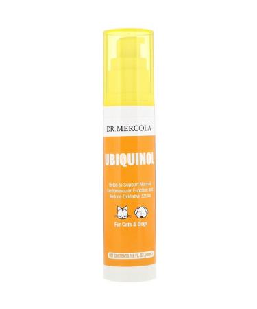 Dr. Mercola Ubiquinol for Pets 1.6 fl oz (48 ml)