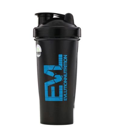 EVLution Nutrition Blender Bottle Classic Black 28 oz