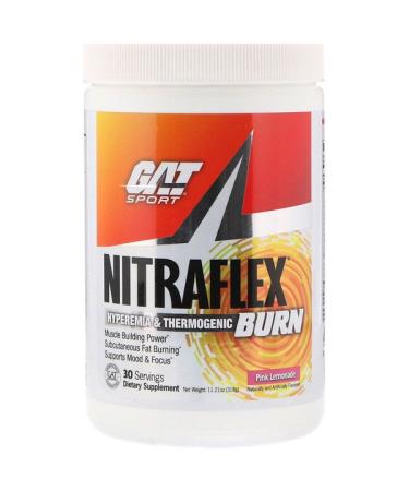 GAT NITRAFLEX BURN Pink Lemonade 11.21 oz (318 g)