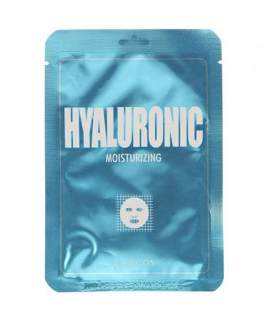 Lapcos Hyaluronic Sheet Beauty Mask Moisturizing 1 Sheet 0.84 fl oz (25 ml)