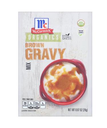 McCormick Organic Brown Gravy Mix 0.87 oz (24 g)