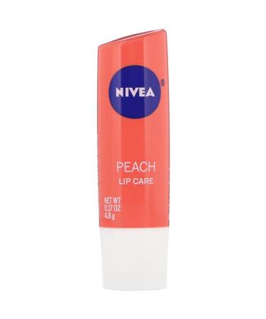 Nivea Lip Care Peach 0.17 oz (4.8 g)