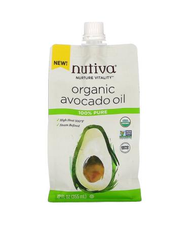 Nutiva Organic Avocado Oil 100% Pure 12 fl oz (355 ml)