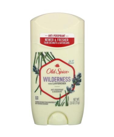 Old Spice Anti-Perspirant & Deodorant Wilderness with Lavender 2.6 oz (73 g)