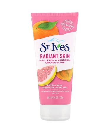 St. Ives Radiant Skin Pink Lemon & Mandarin Orange Scrub 6 oz (170 g)