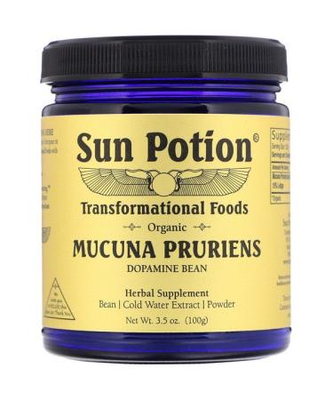 Sun Potion Organic Mucuna Pruriens Powder 3.5 oz (100 g)