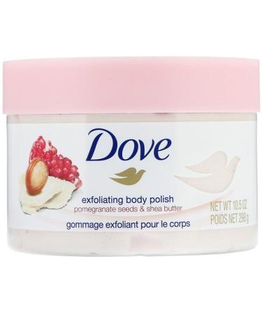 Dove Exfoliating Body Polish Pomegranate Seeds & Shea Butter 10.5 oz (298 g)