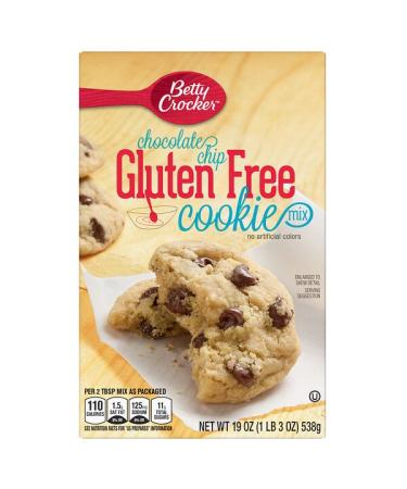 Betty Crocker Chocolate Chip Cookie Mix Gluten Free 19 oz (538 g)