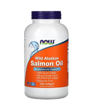 Now Foods Wild Alaskan Salmon Oil 200 Softgels