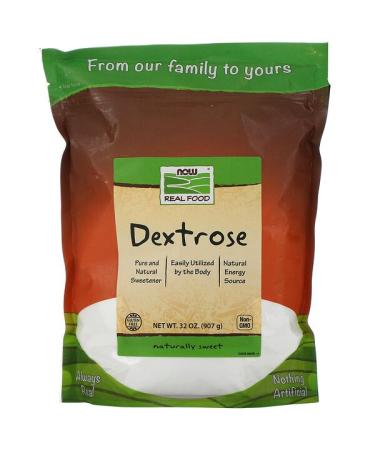 Now Foods Real Food Dextrose 32 oz (907 g)