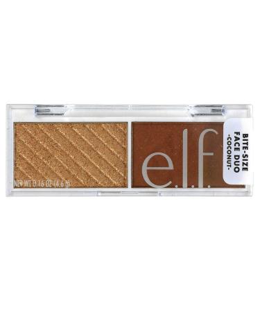 E.L.F. Bite Size Face Duo - Coconut 0.16 oz | Flawless Makeup & Beauty - Buy Online on SooperMarket.com