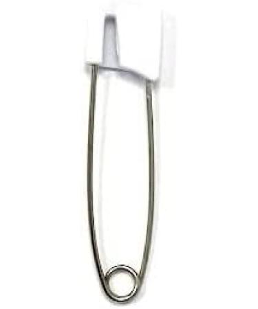 Nappy Pins Safety Lock - 24 Pcs White Diaper Pins for Baby Infants Kids - Buy Online on SooperMarket.com