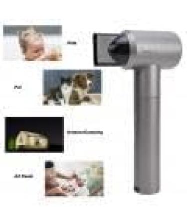 Cordless Hair Dryer USB Rechargeable Professional Hair Dryer Blow Dryer Portable Blow Dryer for Women Men Hot and Cold Air Mode LED Battery Display for Dormitory Travel - Buy Online on SooperMarket.com