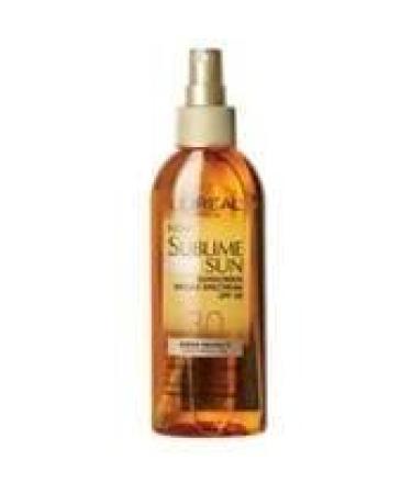 New Sublime Sun 30 SPF Sheer Protect Sunscreen Oil
