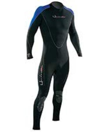 Henderson Thermoprene 5mm Back Zippered Men's Jumpsuit Black/Blue X-Large