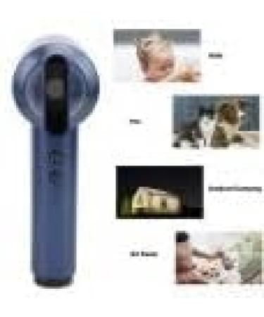 Compact Hair Dryer Travel Hair Dryer Portable Blow Dryer for Women Men Rechargeable Cordless Hairdryer 5000mAh 6 Speed Adjustment Fast Drying for Home Camping(Blue) - Buy Online on SooperMarket.com
