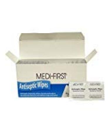 Antiseptic Wipes Cleans Wounds Without Stinging Individually Wrapped 100 Ct Bag