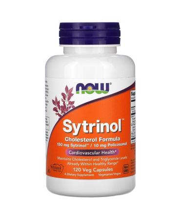 Now Foods Sytrinol Cholesterol Formula 120 Veg Capsules
