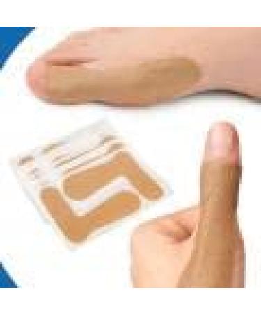 10 Pcs Turf Toe Straps - Skin-Friendly Adhesive Toe Straighteners for Men & Women - Buy Online on SooperMarket.com