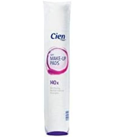 Cien Soft Make-up Removal Pads 140 | Pack of 5 | 700 Non-Fleecing Cotton & Polyester Pads - Buy Online on SooperMarket.com