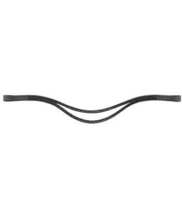 PFIFF 102104-60-Full Headband with pointed wave black black Full