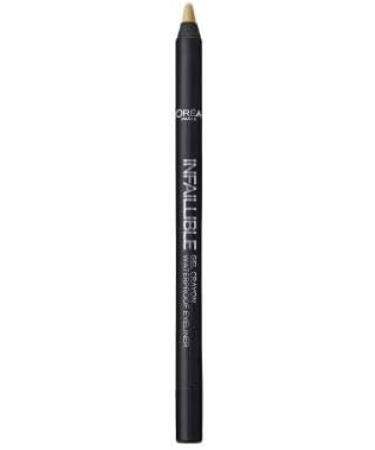 L'Oreal Paris Infallible Gel Crayon Eyeliner 06 Gold Life Gold - 1 Count - Buy Online on SooperMarket.com