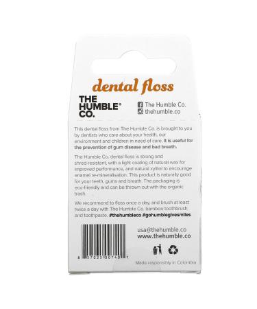 Humble Co. Cinnamon Dental Floss 55 yd - Eco-Friendly & Effective Oral Care - Buy Online on SooperMarket.com