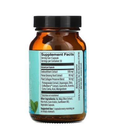Sunwarrior Plant-Based Collagen Restore & Protect | 30 Vegan Capsules for Healthy Skin - Buy Online on SooperMarket.com