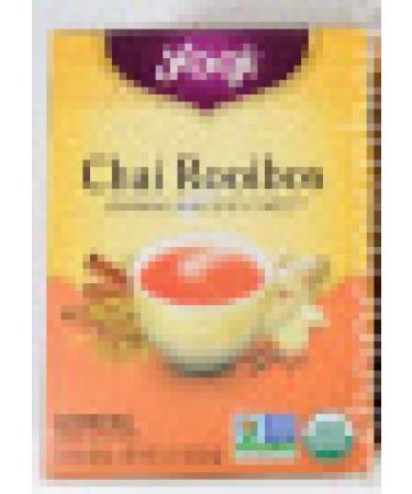 Yogi Tea Organic Chai Rooibos Caffeine Free 16 Tea Bags 1.27 oz (36 g)
