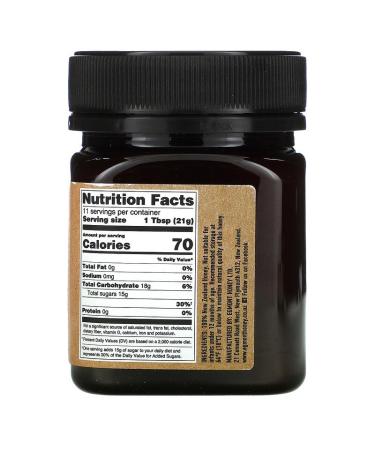 Buy Egmont Manuka Honey 829+ MGO - Raw & Unpasteurized 8.82 oz (250g) - Buy Online on SooperMarket.com