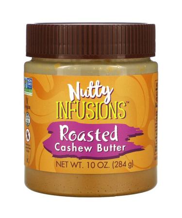 Now Foods Ellyndale Naturals Nutty Infusions Roasted Cashew Butter 10 oz (284 g)