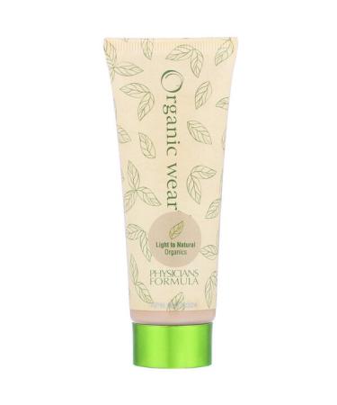 Physicians Formula Organic Wear Tinted Moisturizer SPF 15 Light to Natural Organics 1.5 fl oz (44 ml)