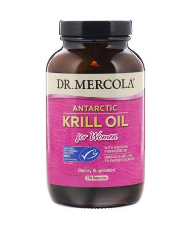Dr. Mercola Antarctic Krill Oil for Women 270 Capsules
