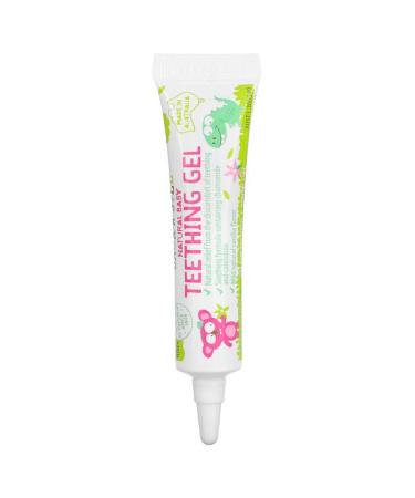 Jack n' Jill Natural Baby Teething Gel 4+ Months Vanilla 0.5 oz (15 g)