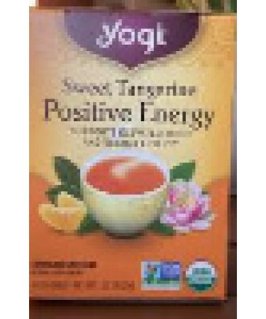 Yogi Tea Positive Energy Sweet Tangerine 16 Tea Bags 1.02 oz (29 g)
