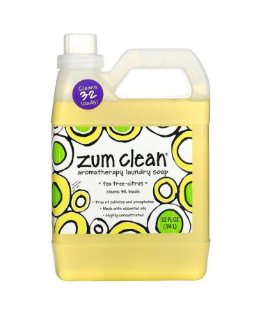 ZUM Zum Clean Aromatherapy Laundry Soap Tea Tree-Citrus 32 fl oz (.94 L)