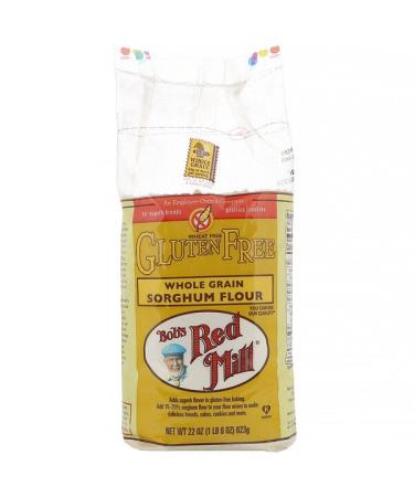 Bob's Red Mill Whole Grain Sorghum Flour Gluten Free 22 oz (623 g)