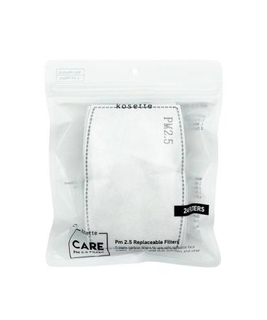 Kosette PM 2.5 Replaceable Filter 24 Filters
