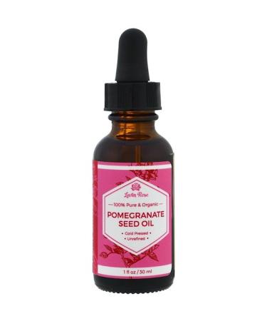 Leven Rose 100% Pure & Organic Pomegranate Seed Oil 1 fl oz (30 ml)