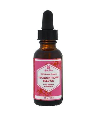 Leven Rose 100% Pure & Organic Sea Buckthorn Seed Oil 1 fl oz (30 ml)